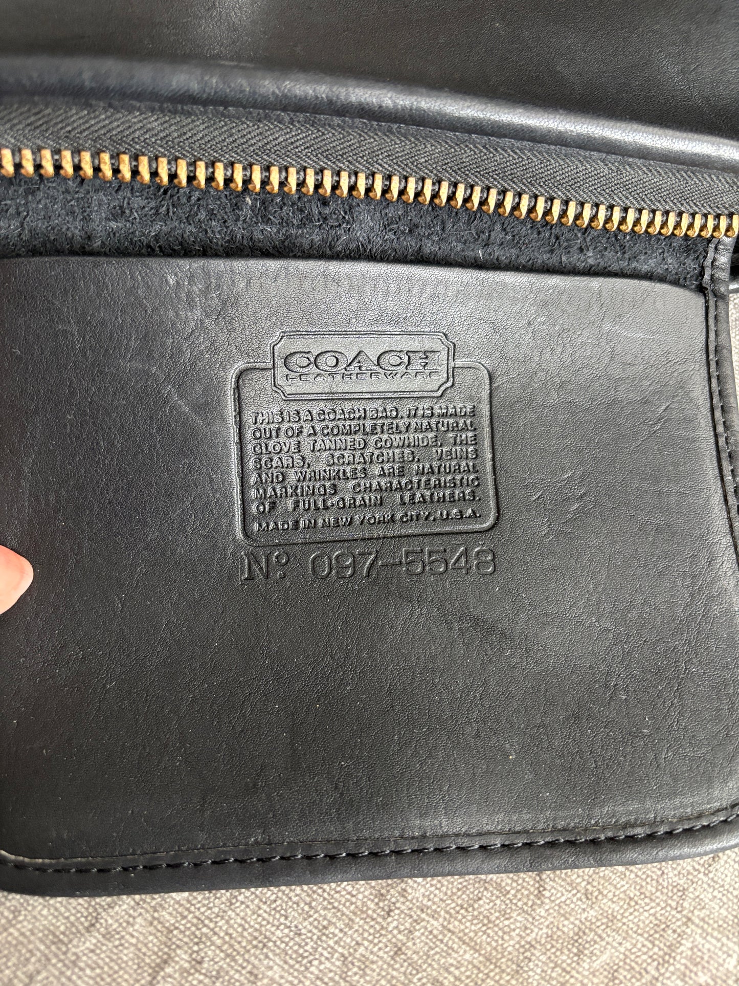 Vintage Coach NYC Basic Bag