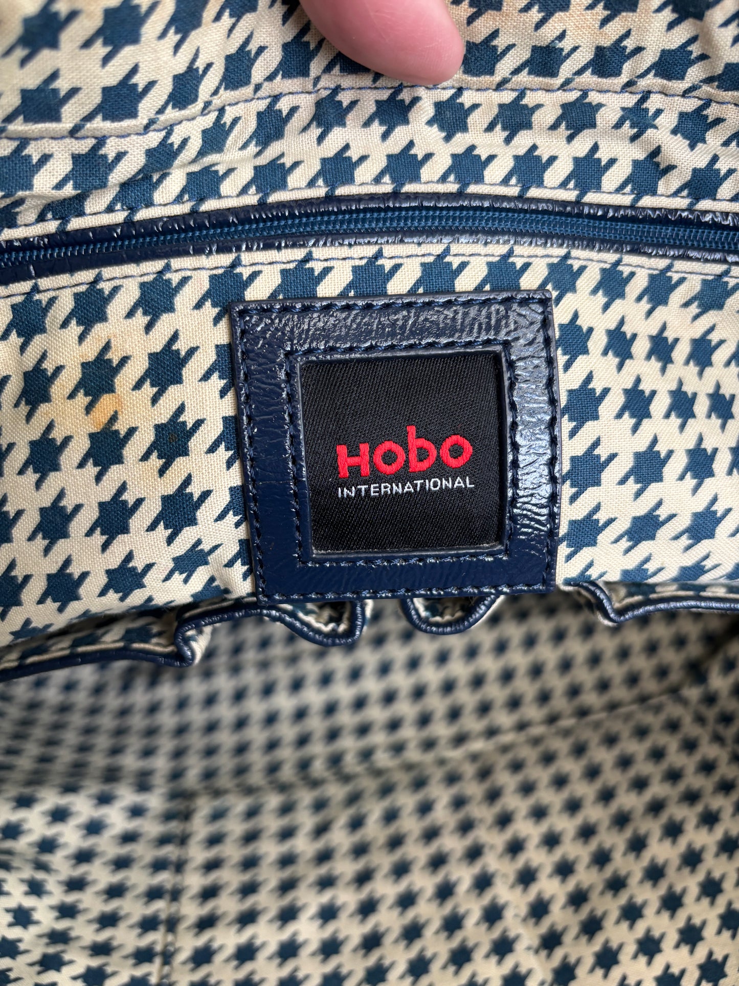HOBO Navy Blue Large Tote