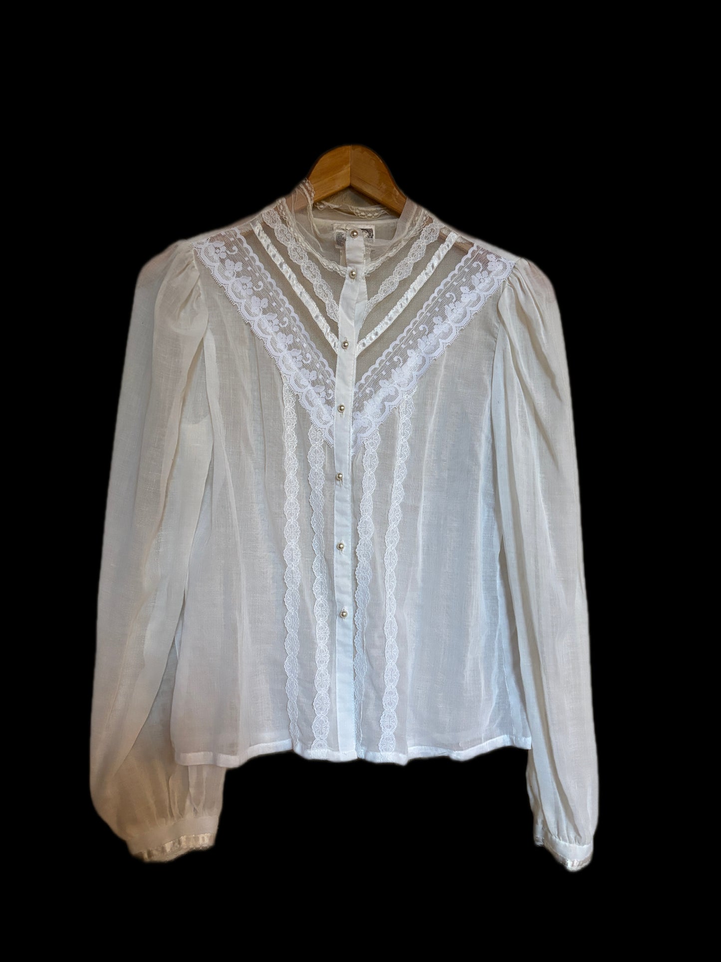 Vintage Late 70’s-Early 80’s Gunne Sax “Jessica’s Gunnies” Blouse