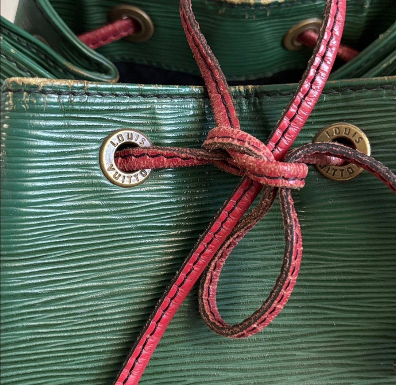 Vintage Louis Vuitton Epi Bucket
