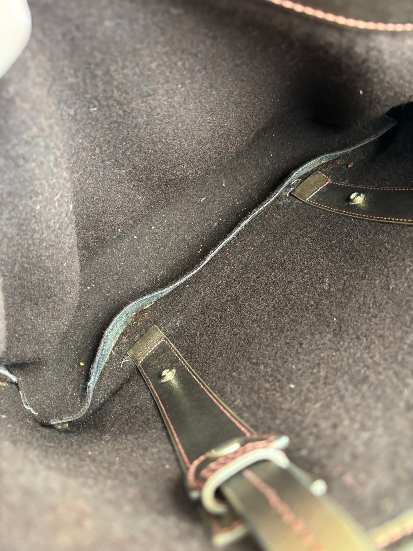 Tumi Brown Wool Computer Bag