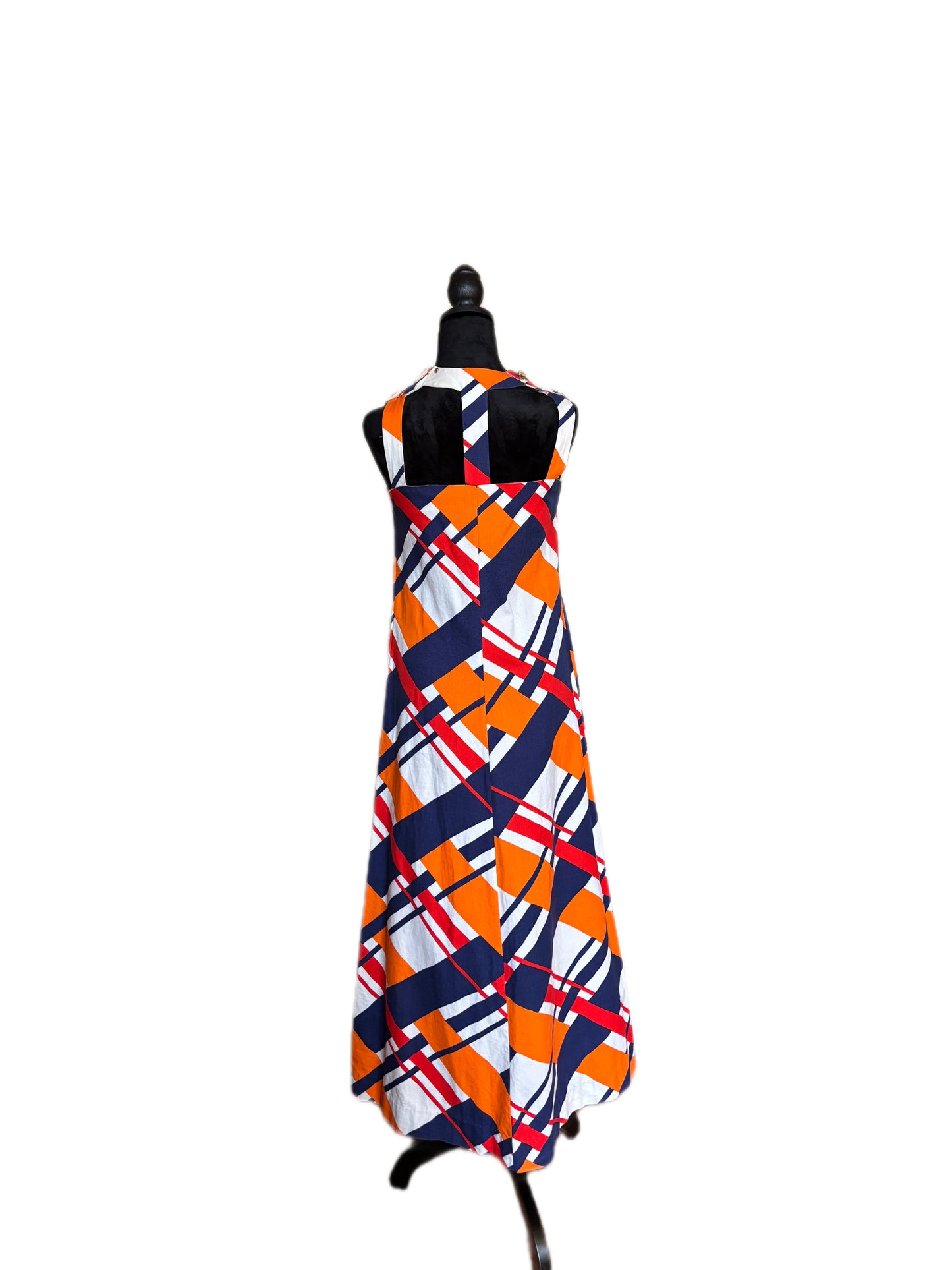 A California Poppy Vintage Dress