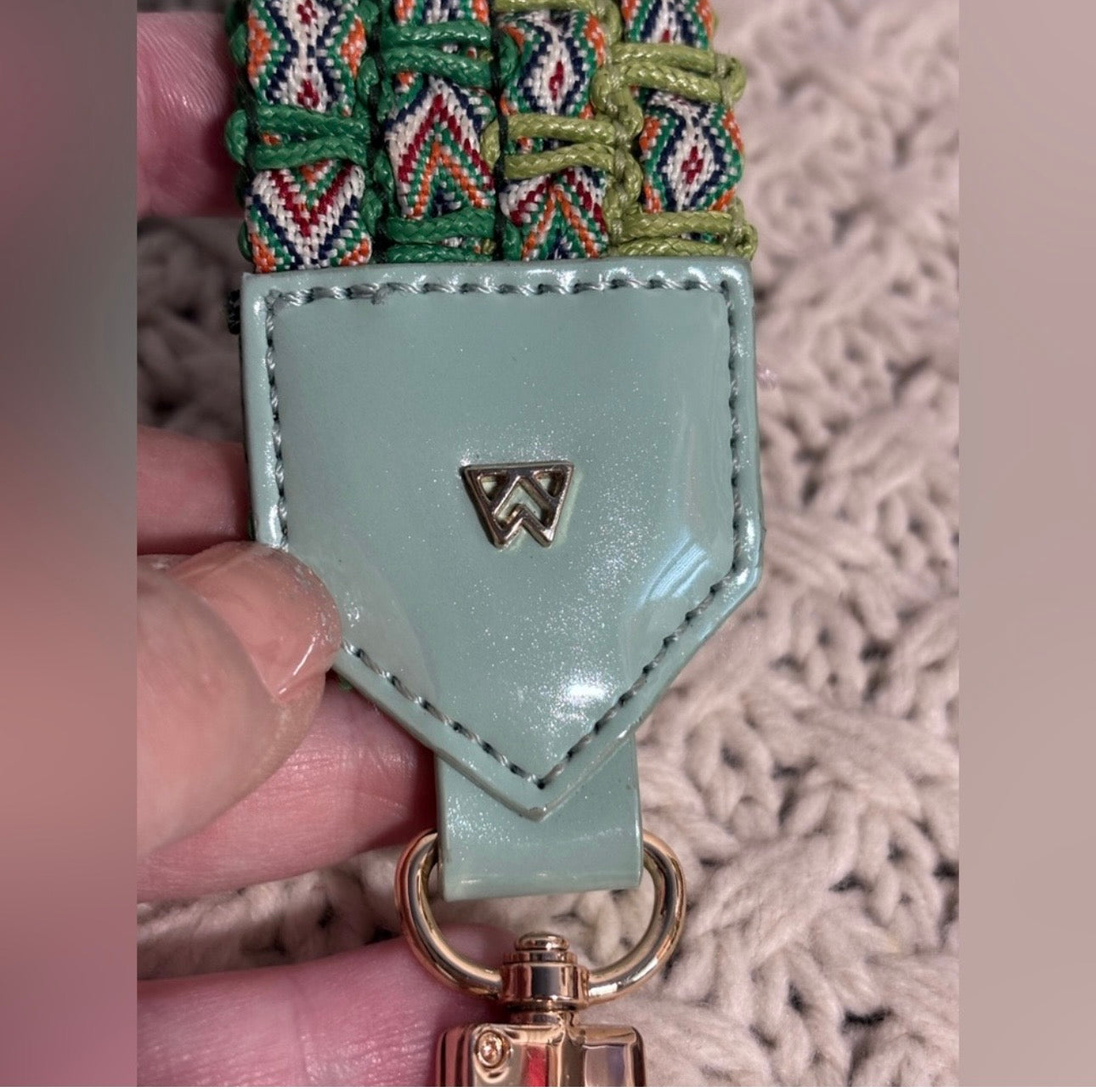 EUC Kelly Wynne Woven Wrist Strap
