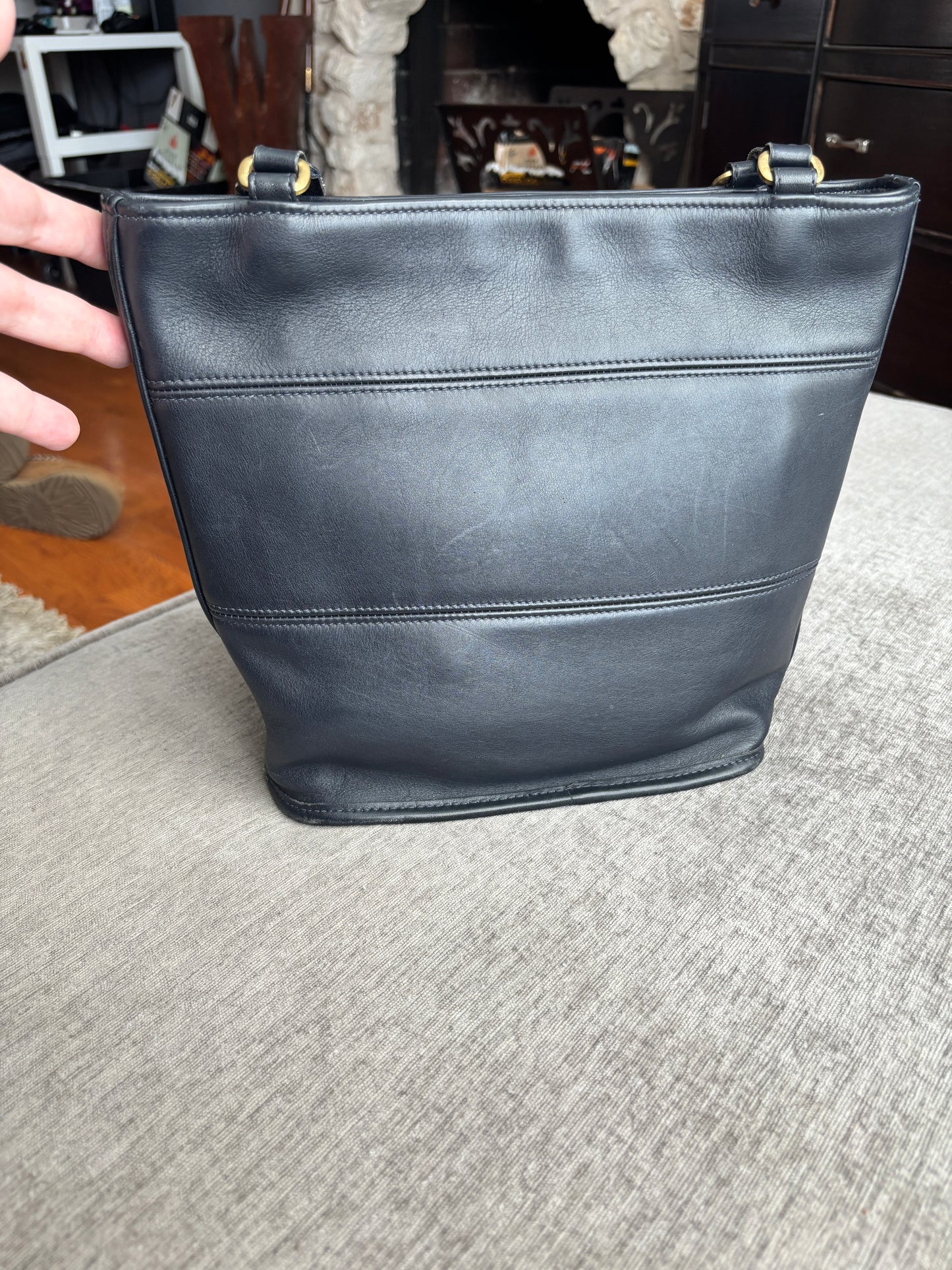 Vintage Coach Tribeca, Black