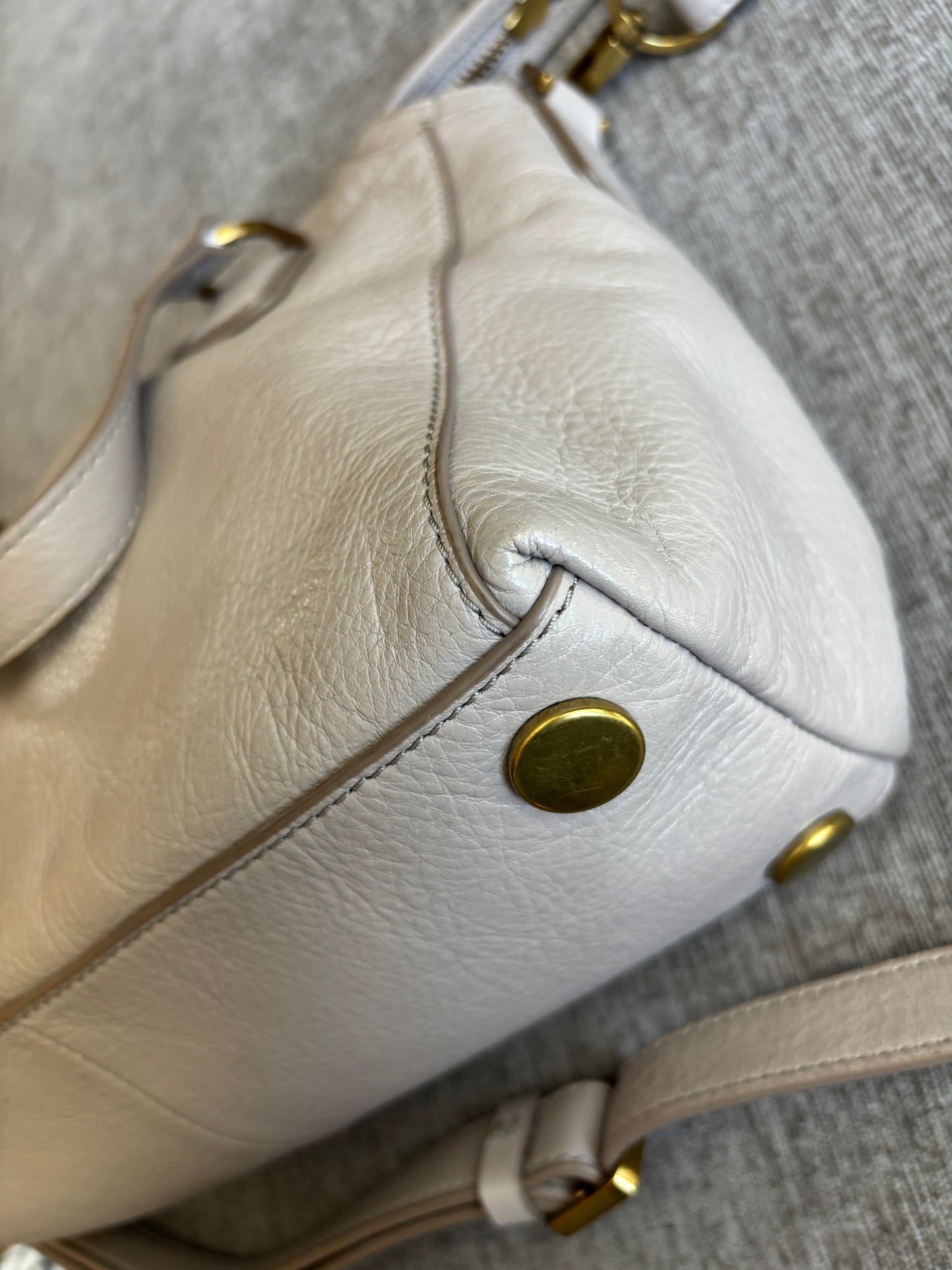 EUC Fossil Taupe Bag with Removable Long Strap