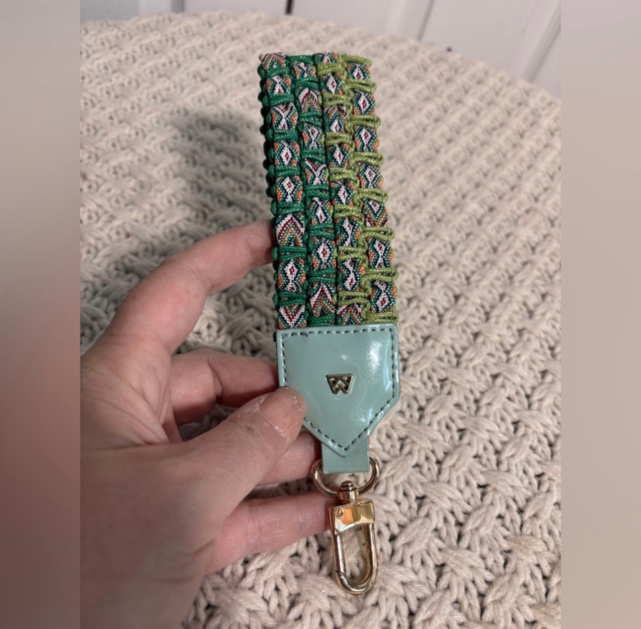 EUC Kelly Wynne Woven Wrist Strap