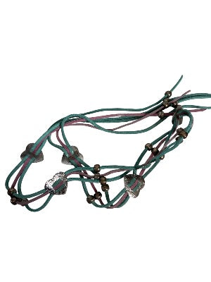 Vintage 1980s Heart Concho Belt