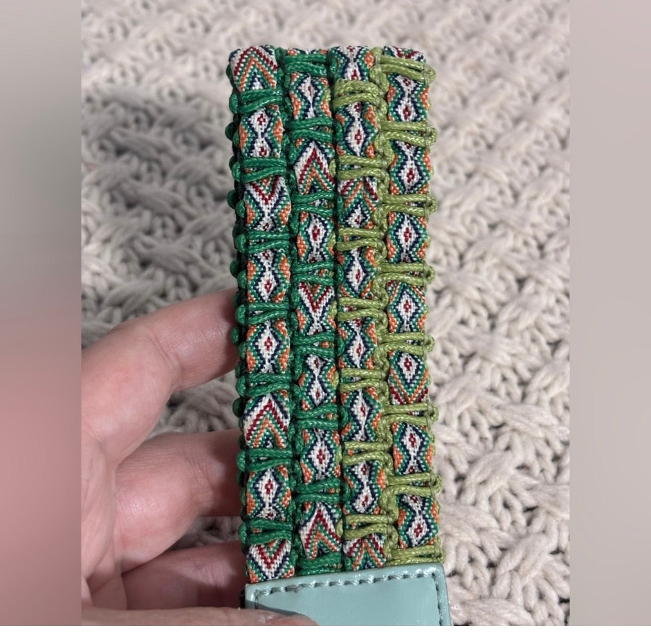 EUC Kelly Wynne Woven Wrist Strap