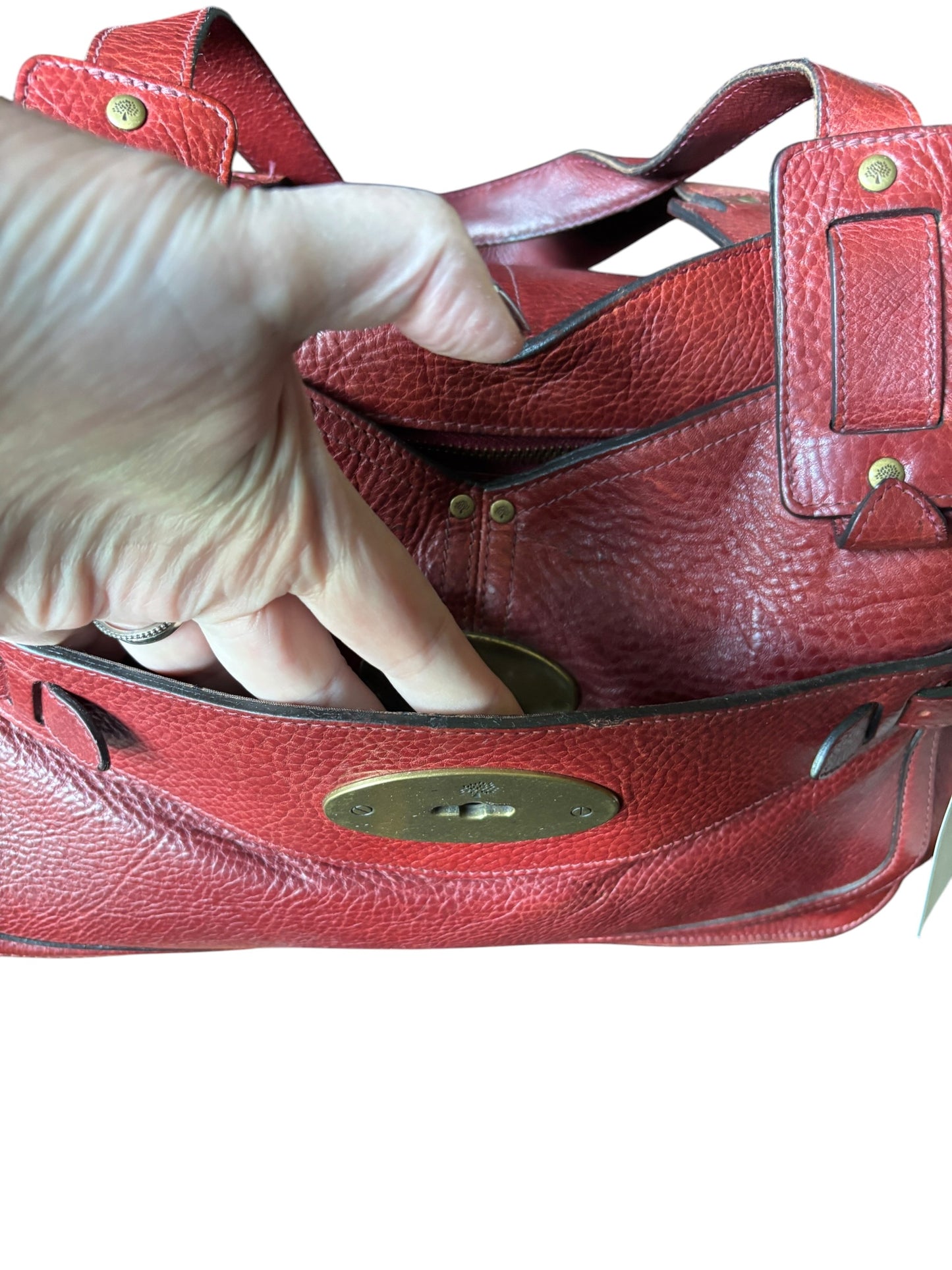 Mulberry Alexa Bag, Red