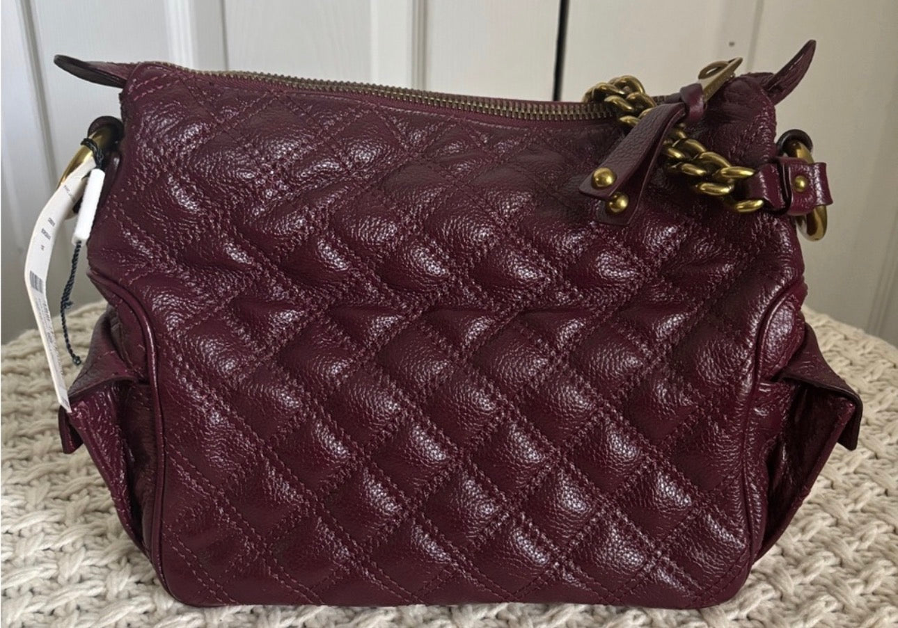 EUC with Tags Marc Jacobs Lux Quilted Satchel