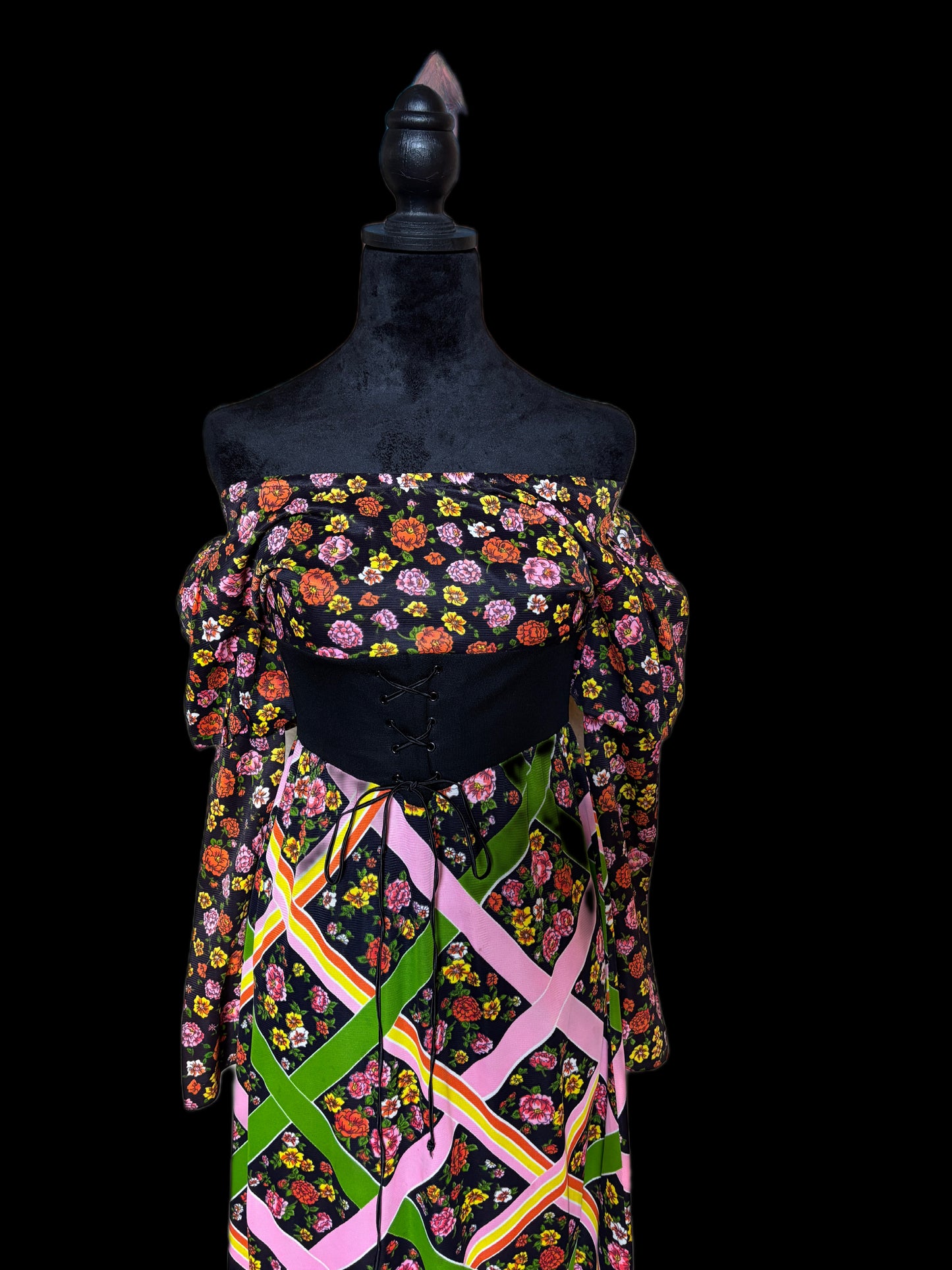 Vintage Patty O’Neil Cinch Waist Dress