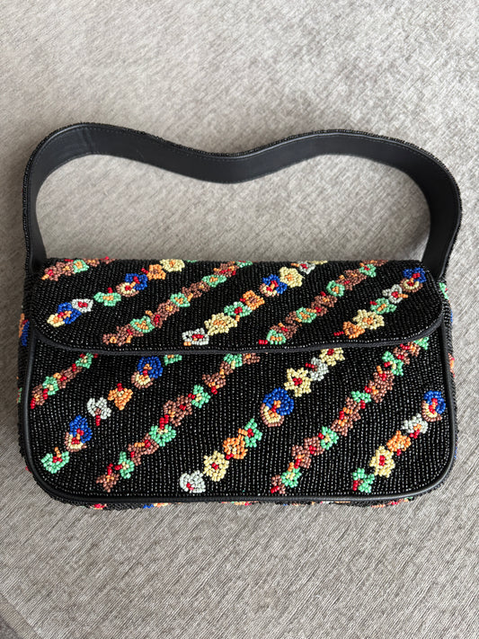 NWT Anthropologie Beaded Bag