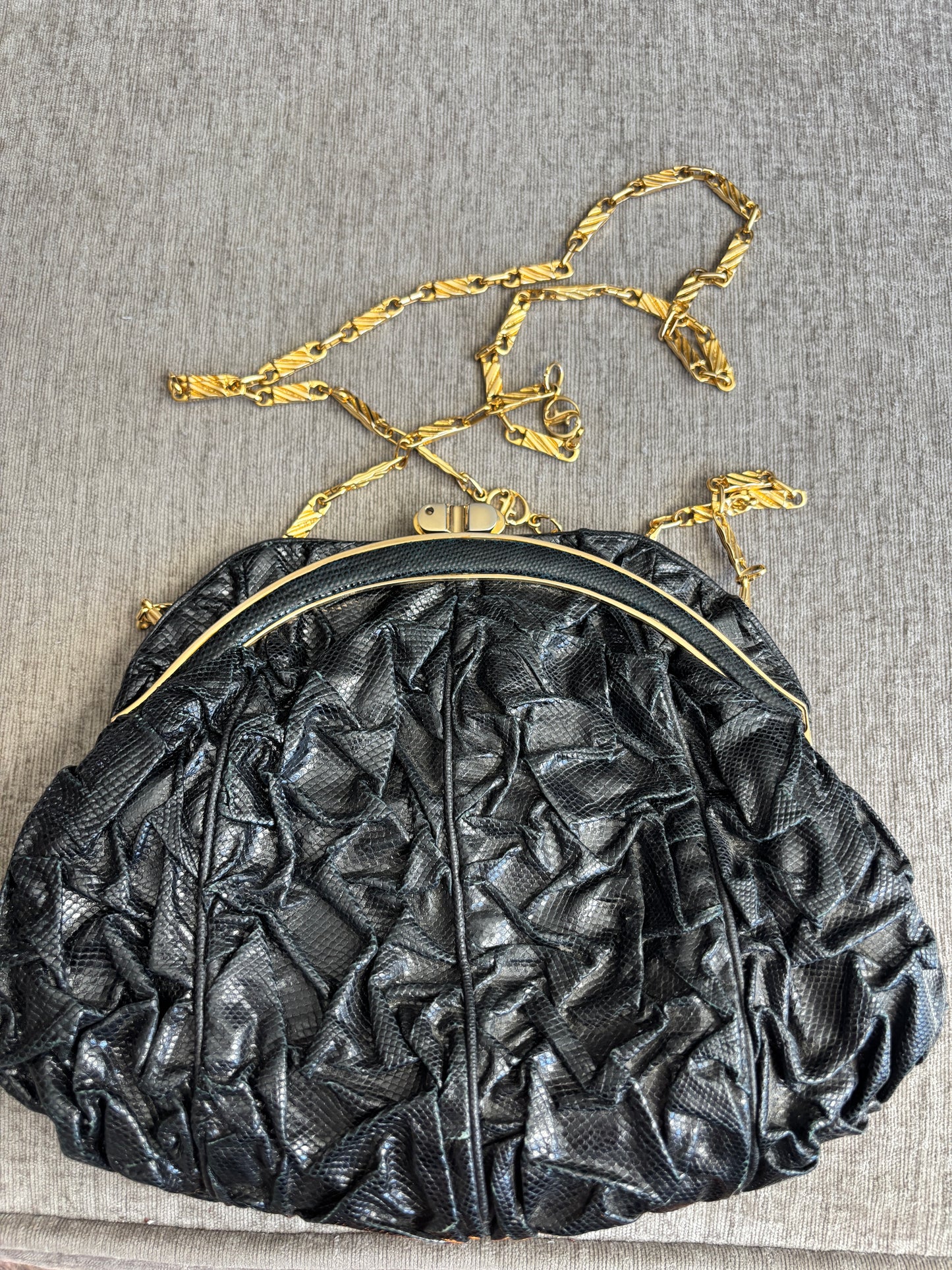Vintage Carlo Fiori Italian Leather Bag