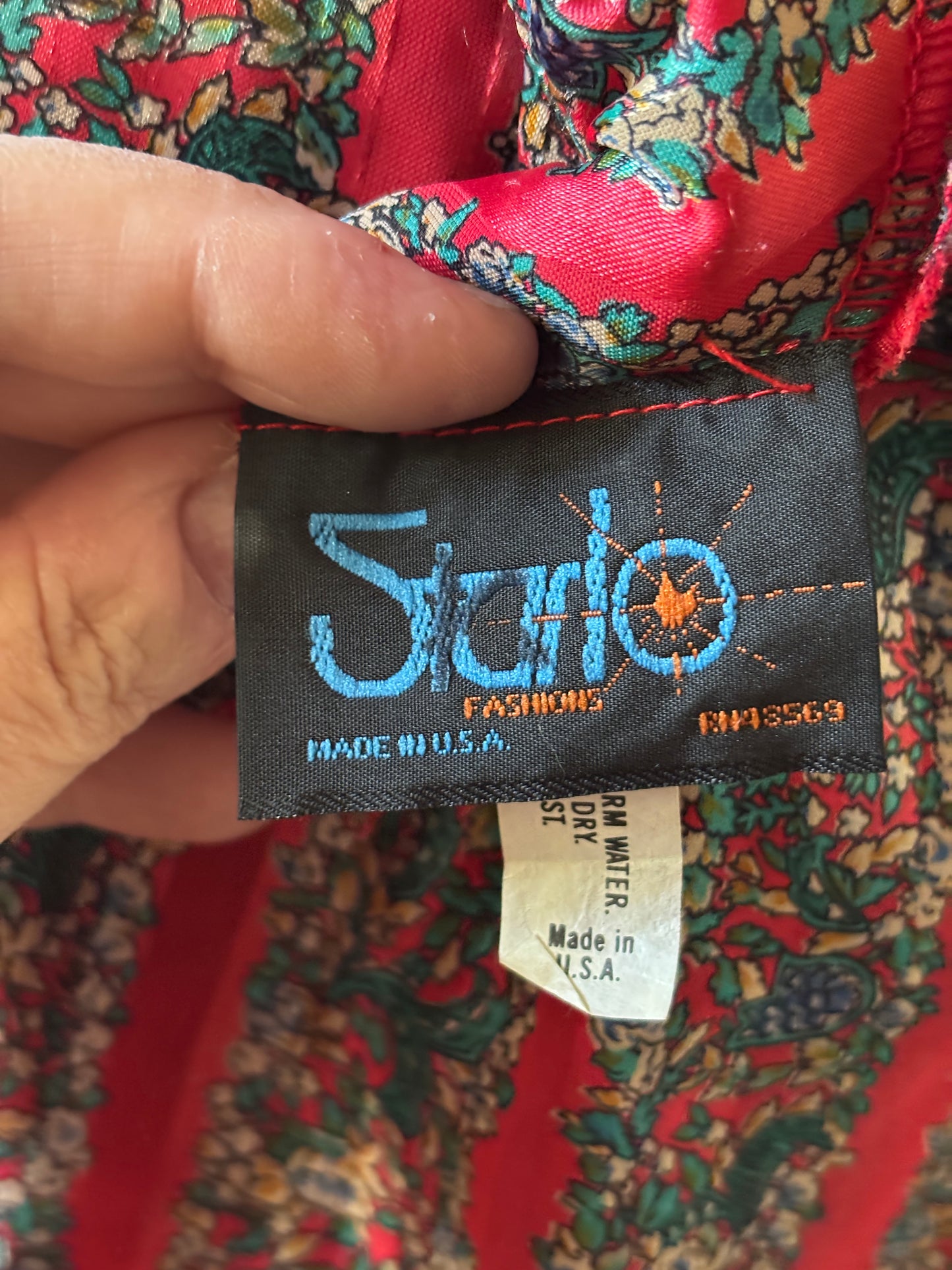 Vintage Siarlo Early 1980’s Dress