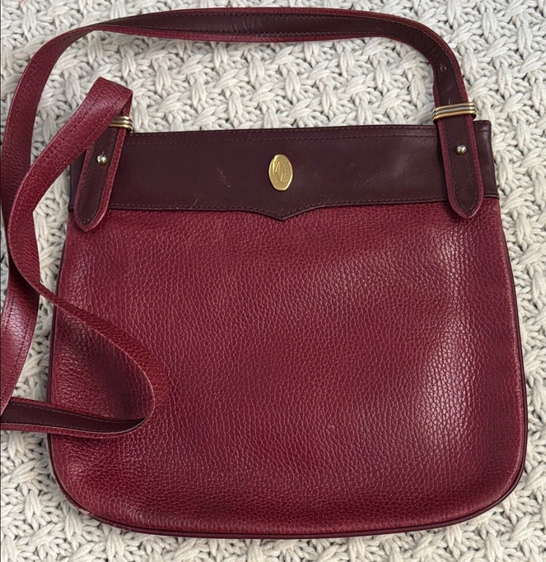 Vintage Cartier Must de Cartier Crossbody