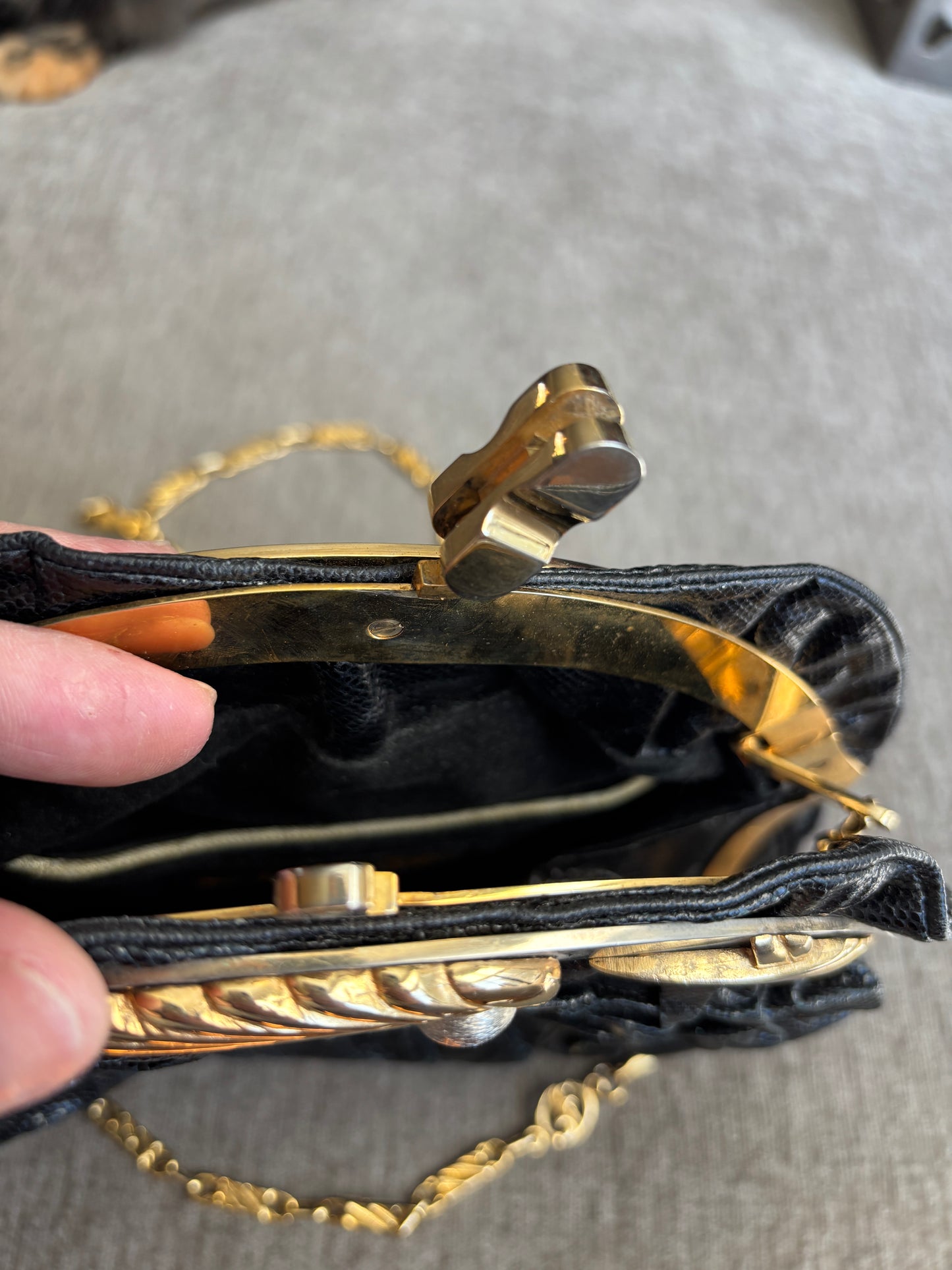 Vintage Carlo Fiori Italian Leather Bag