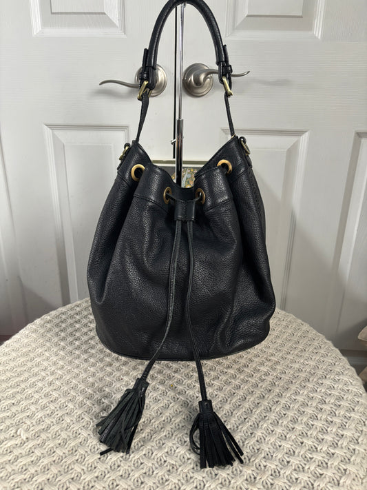 Boden Leather Bucket Bag