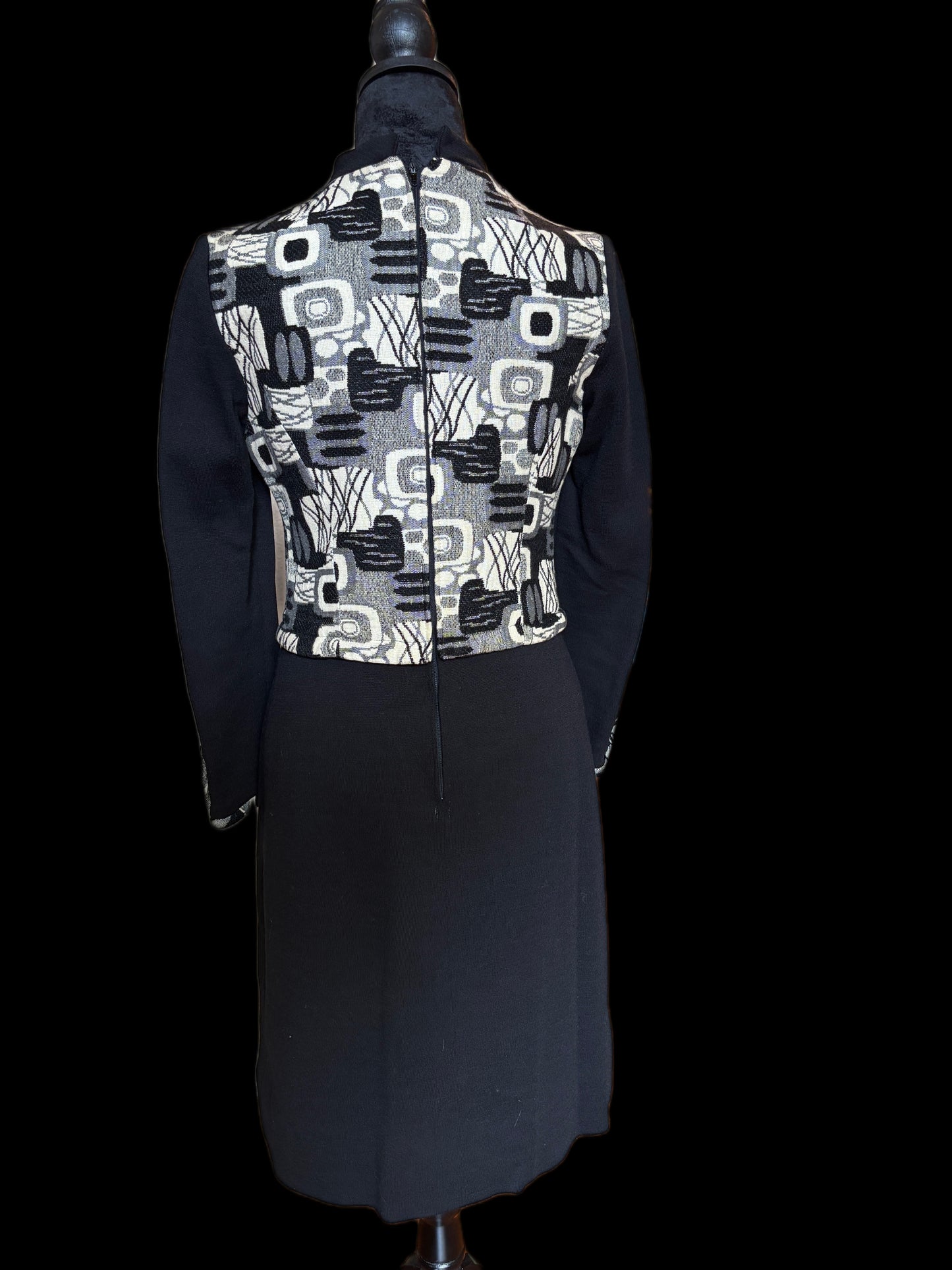 Vintage Lilly Ann Patterned Cape and Dress