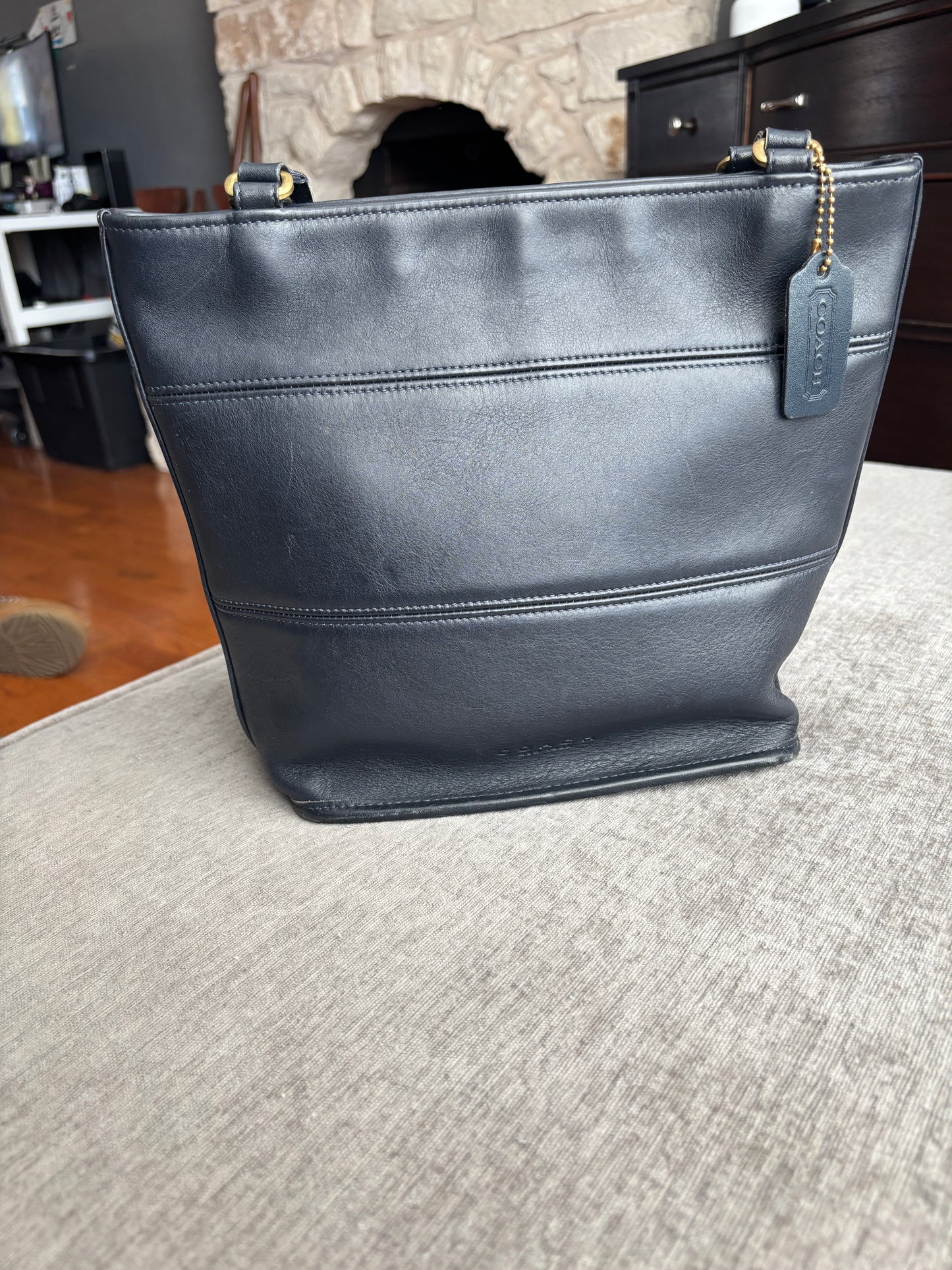 Vintage Coach Tribeca, Black