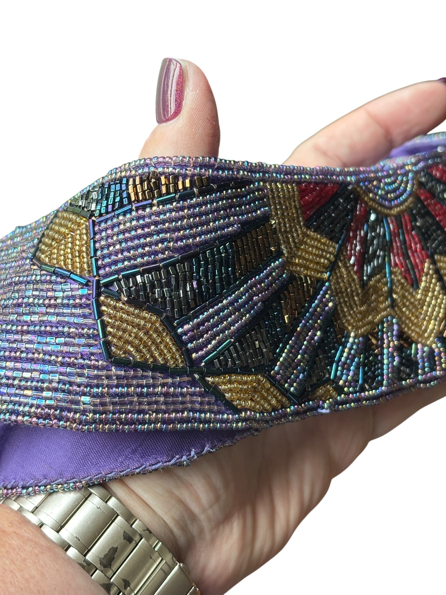 Vintage YSL Beaded Belt