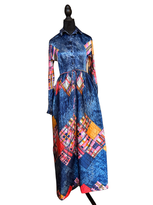 Vintage Anne Fogarty Maxi Dress