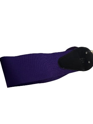 Vintage Purple Belt with Large Buckle