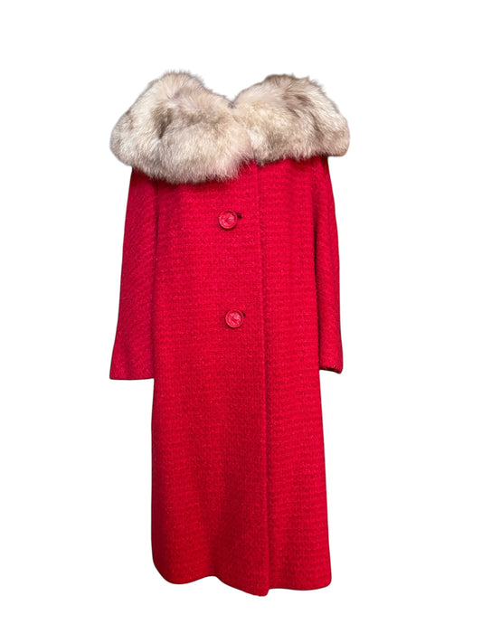 Vintage Youthcraft Coat with Fur Collar