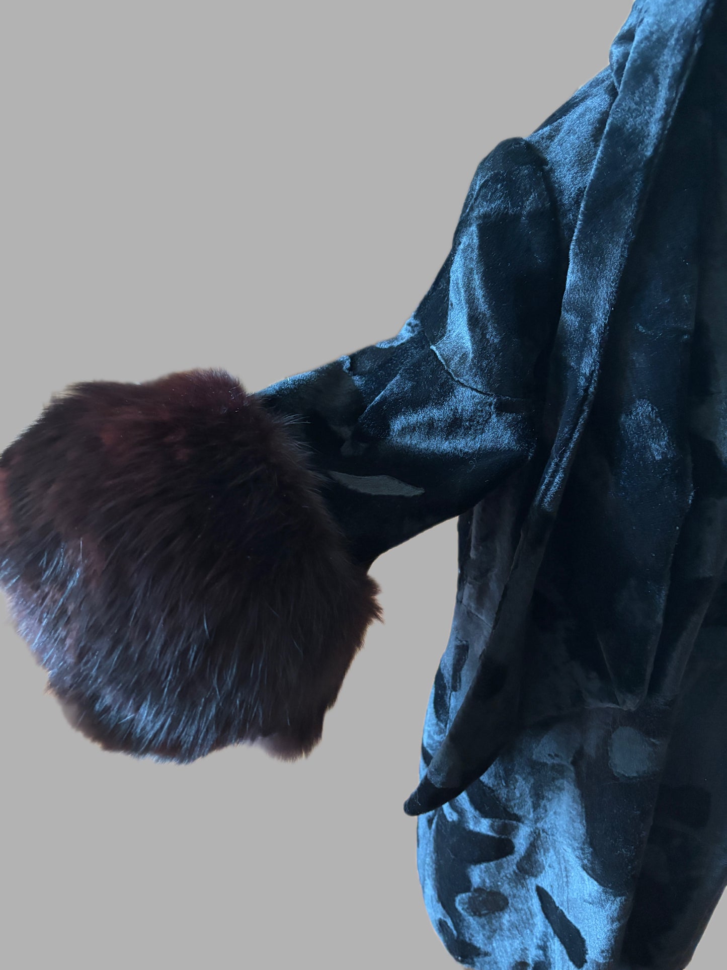 Lilly Anne Coat with Fur Cuffs