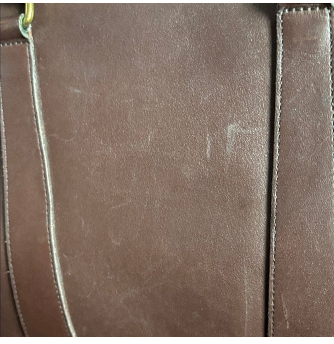 Vintage Coach Mahogany Portfolio Bag