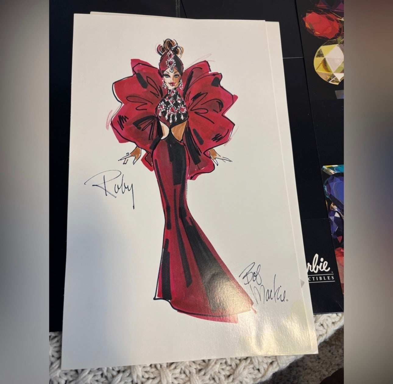 Bob Mackie Design Portfolio with Prints