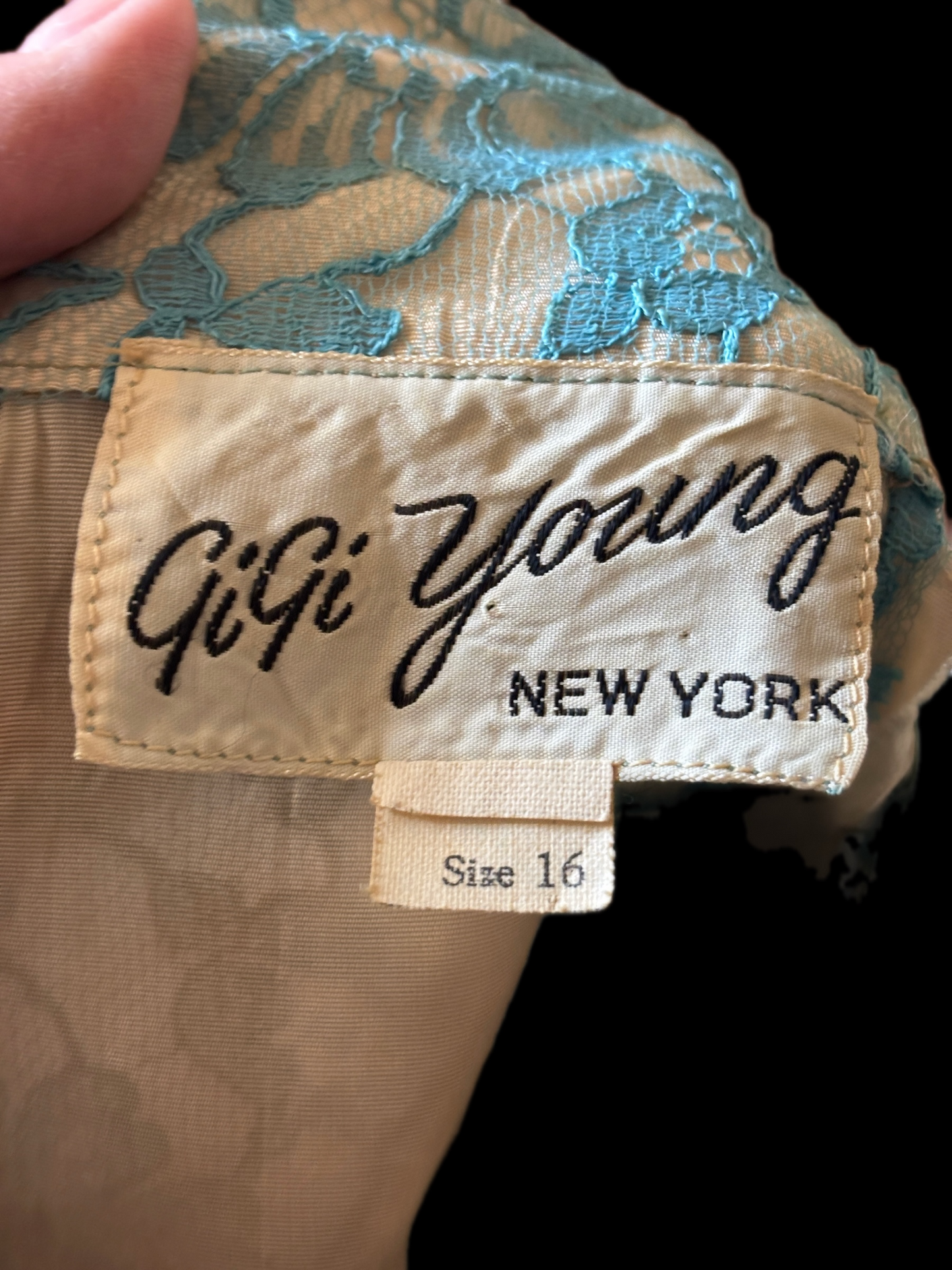 Vintage Gigi Young Cocktail Dress
