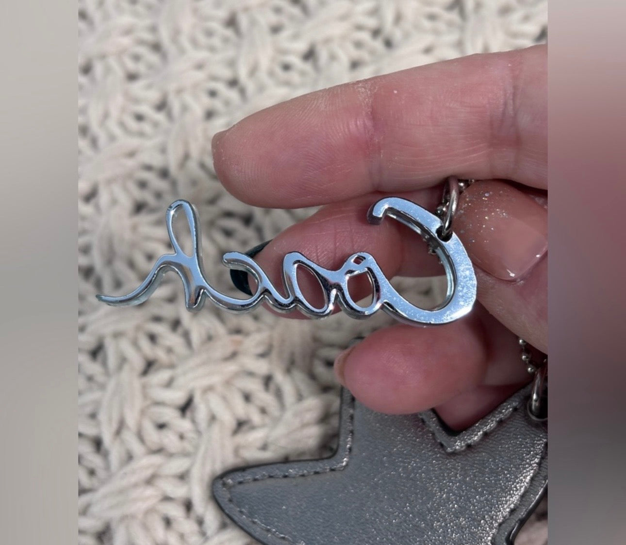 Starfish and Coach Bag Charms