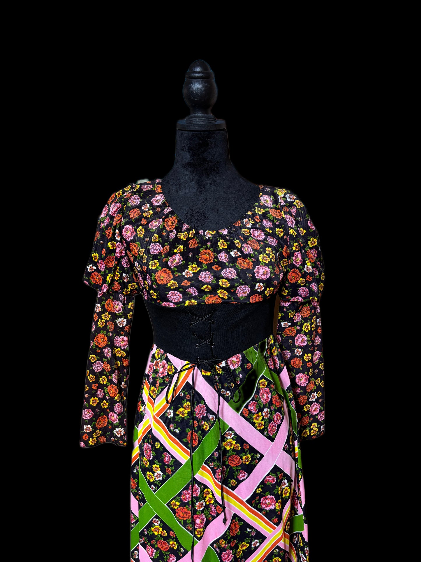 Vintage Patty O’Neil Cinch Waist Dress