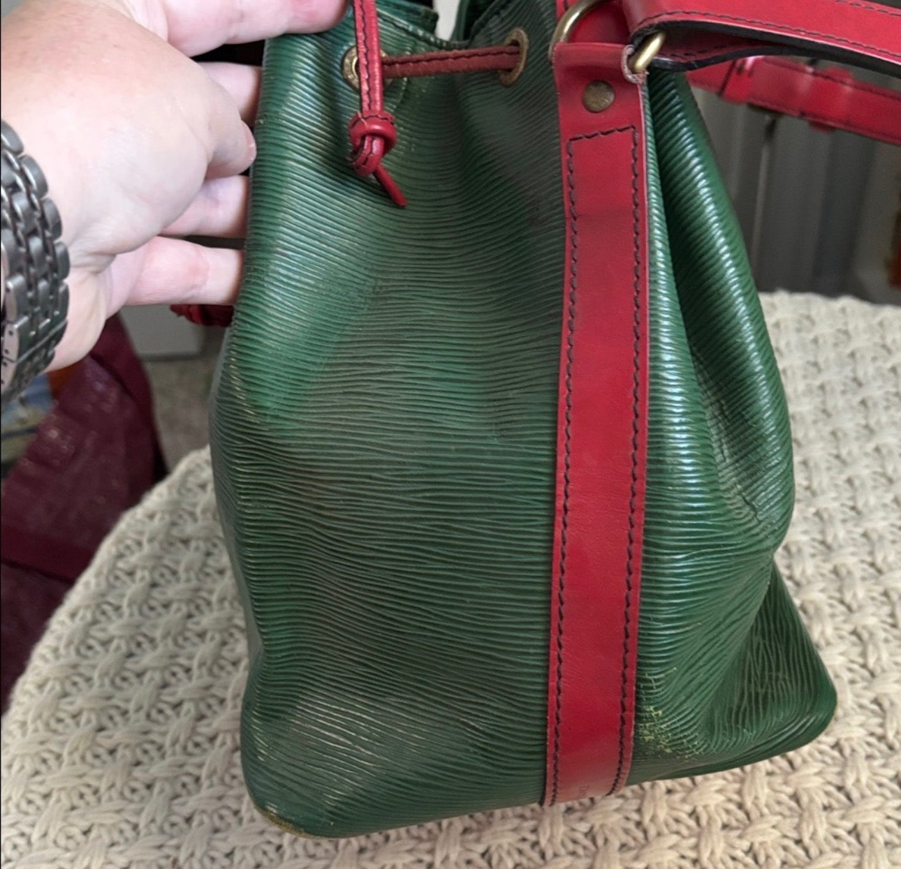 Vintage Louis Vuitton Epi Bucket