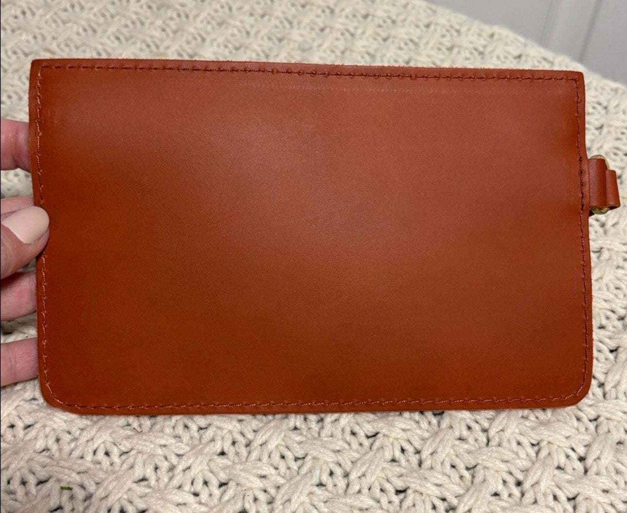 NWOT Portland Leather Goods Adriana Wristlet