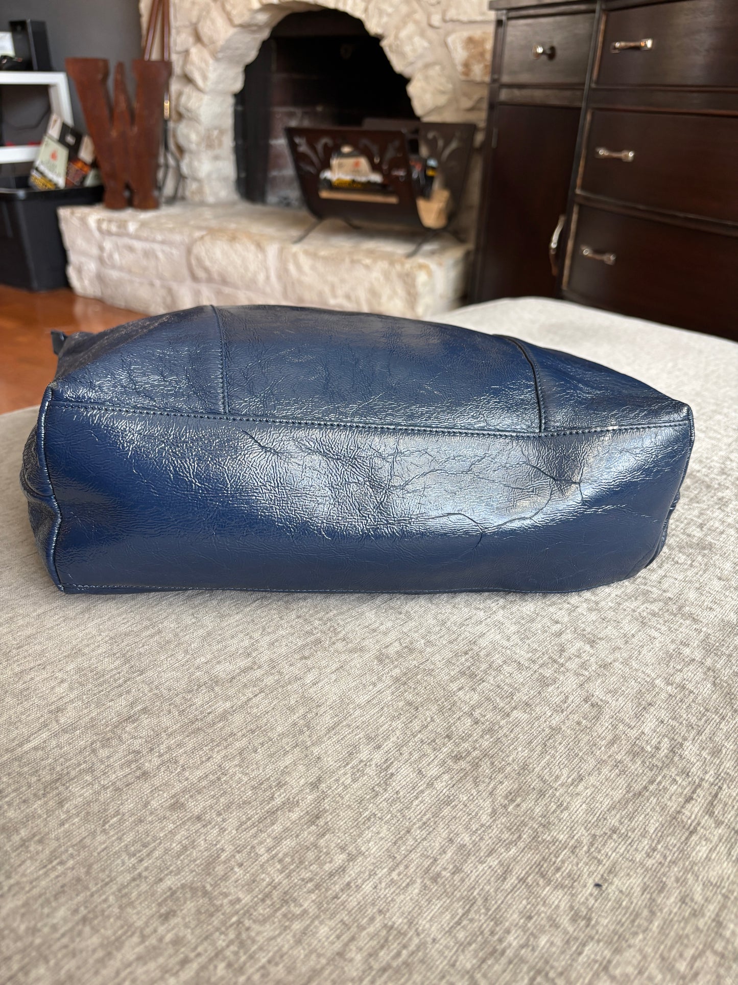 HOBO Navy Blue Large Tote