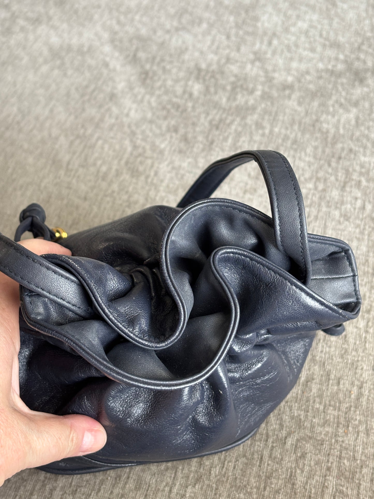 Vintage Drawstring Bag