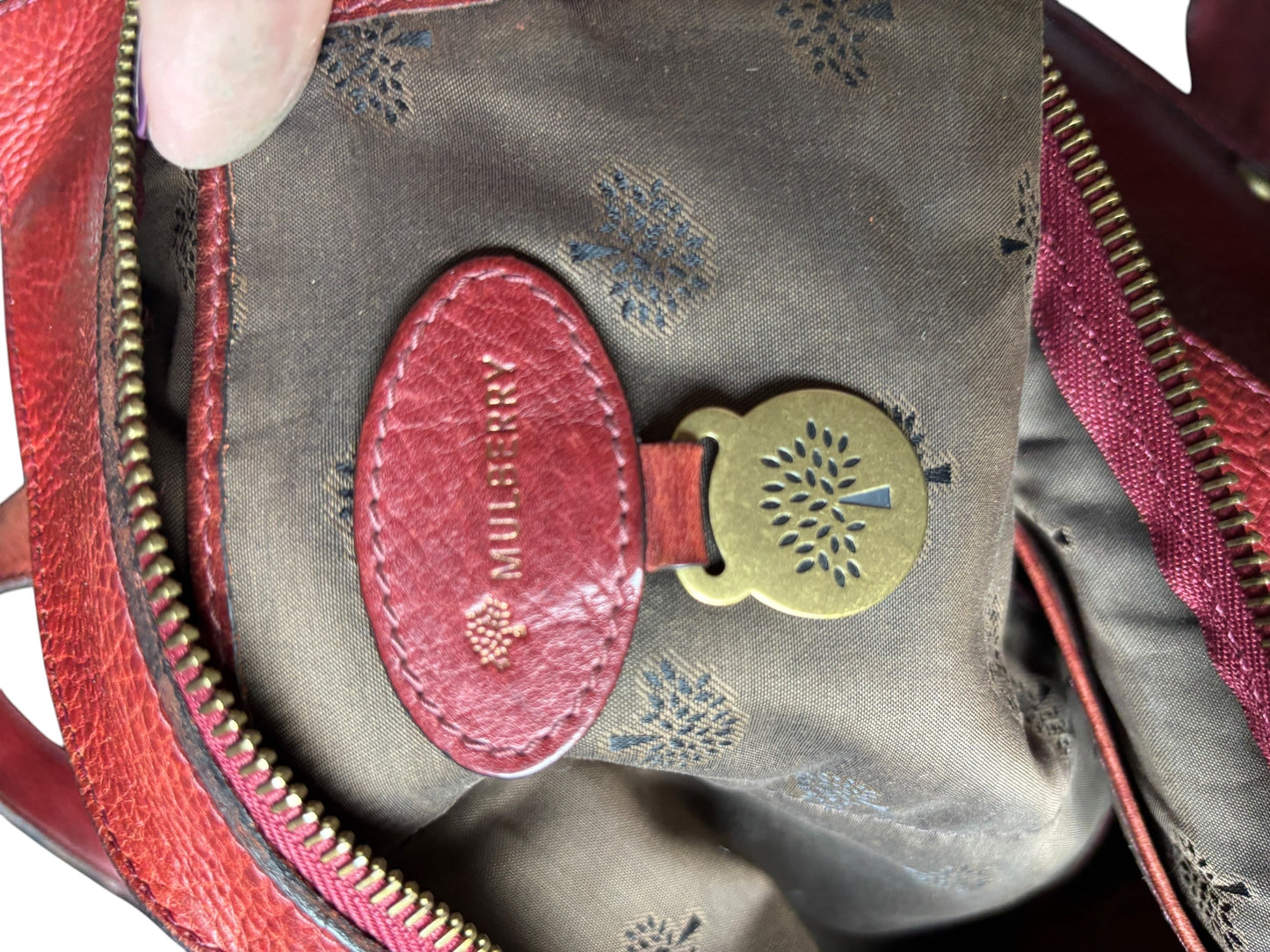 Mulberry Alexa Bag, Red