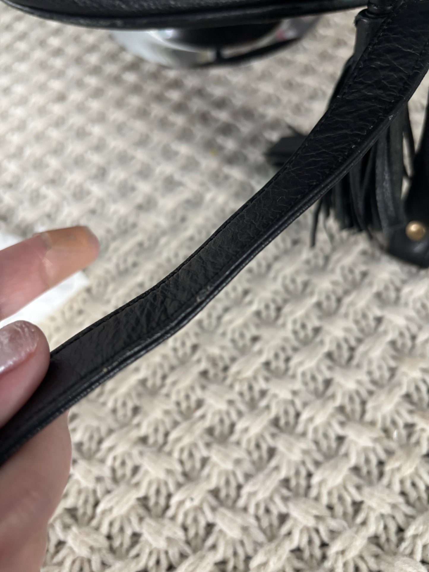 Boden Leather Bucket Bag