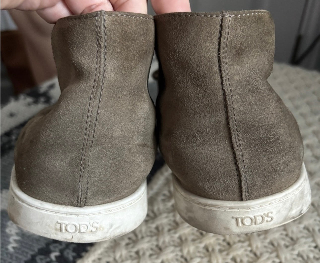 Tod’s Men’s Hitop Suede Sneakers
