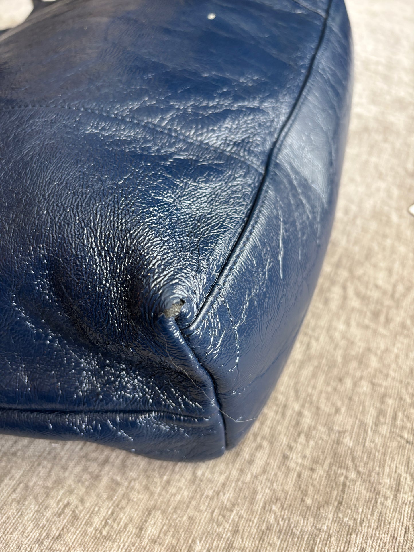 HOBO Navy Blue Large Tote