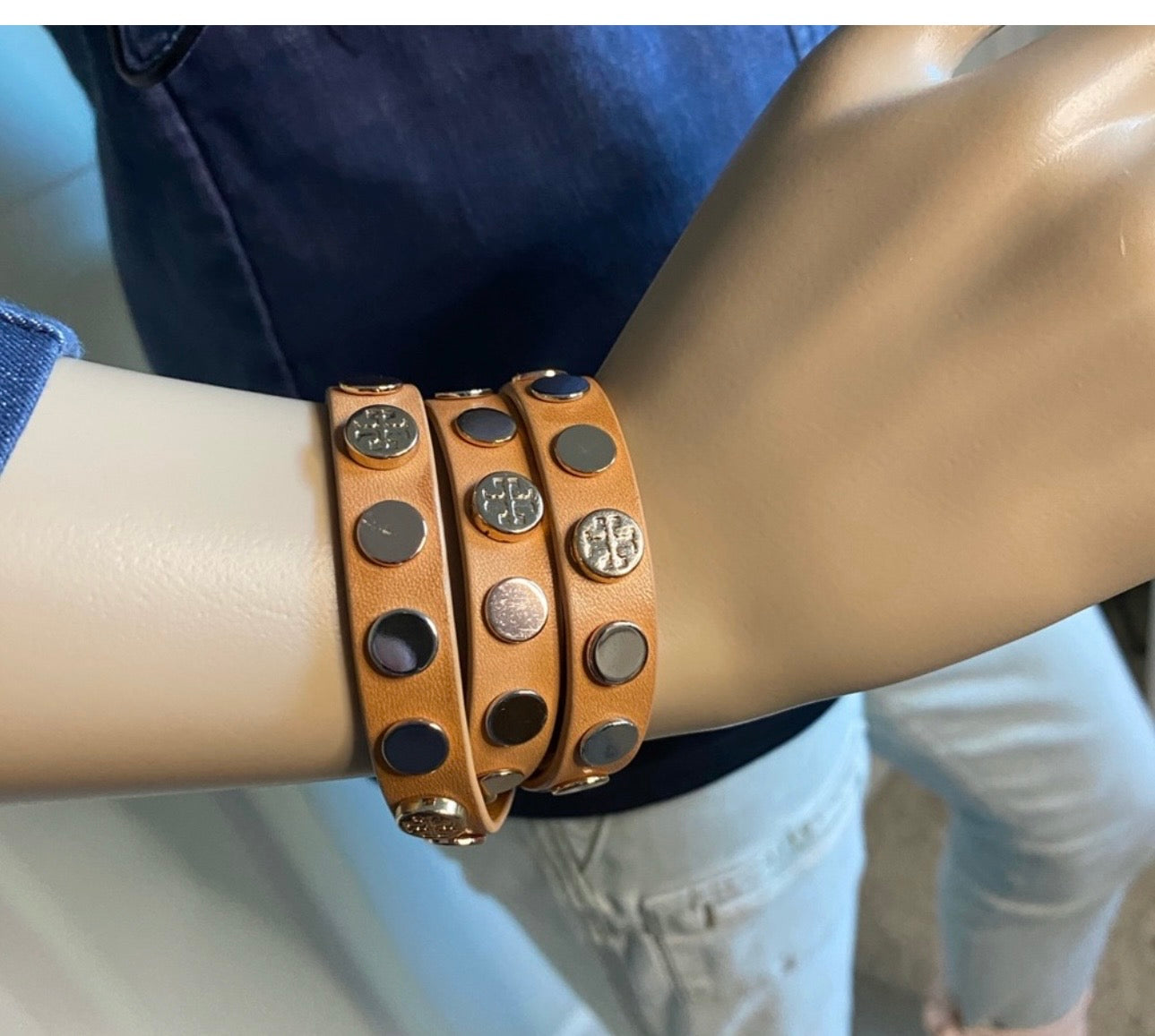 EUC Tory Burch Wrap Bracelet