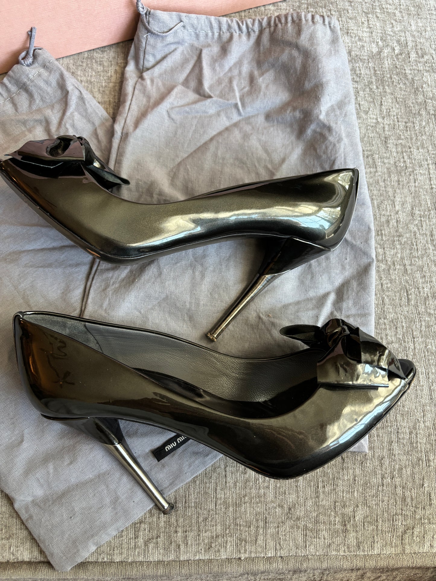 MIU MIU Patent Leather Pumps