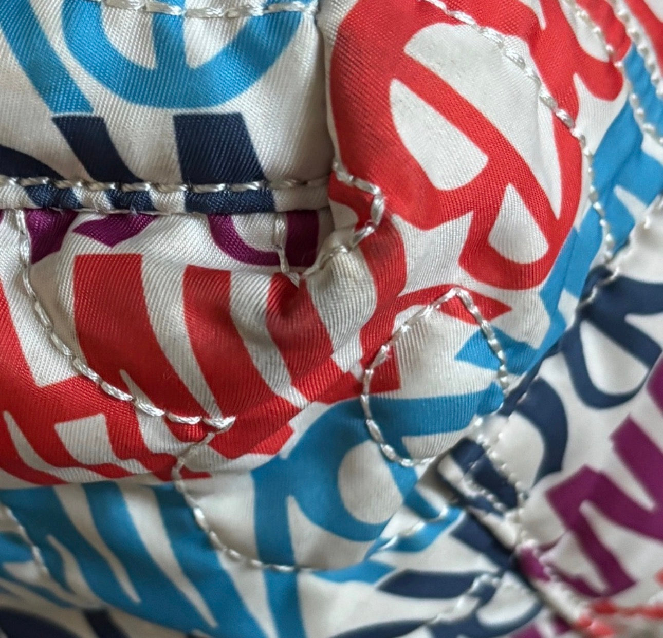 Marc Jacobs Colorful Canvas Hobo