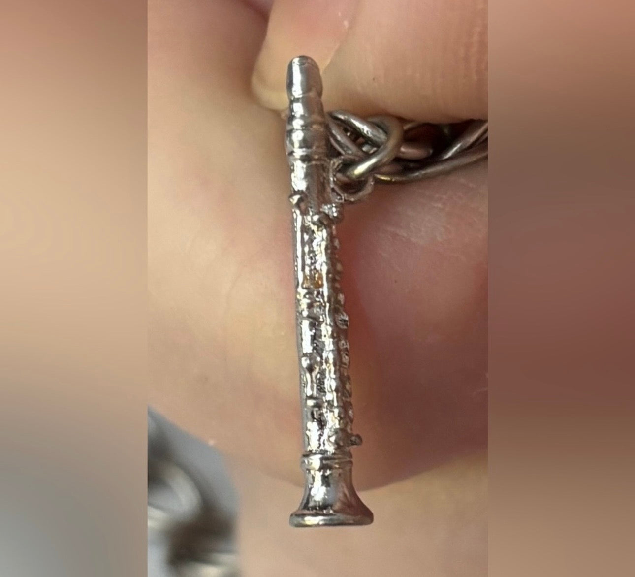 Vintage Silver Charm Bracelet