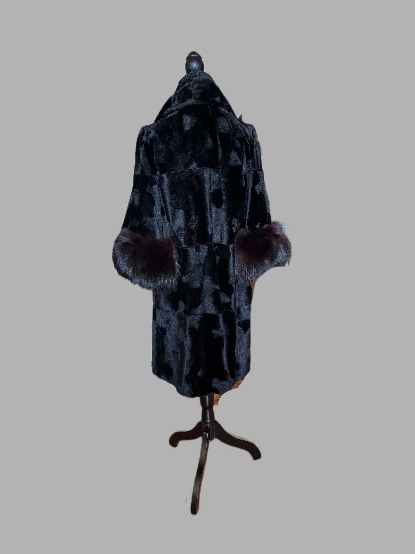 Lilly Anne Coat with Fur Cuffs