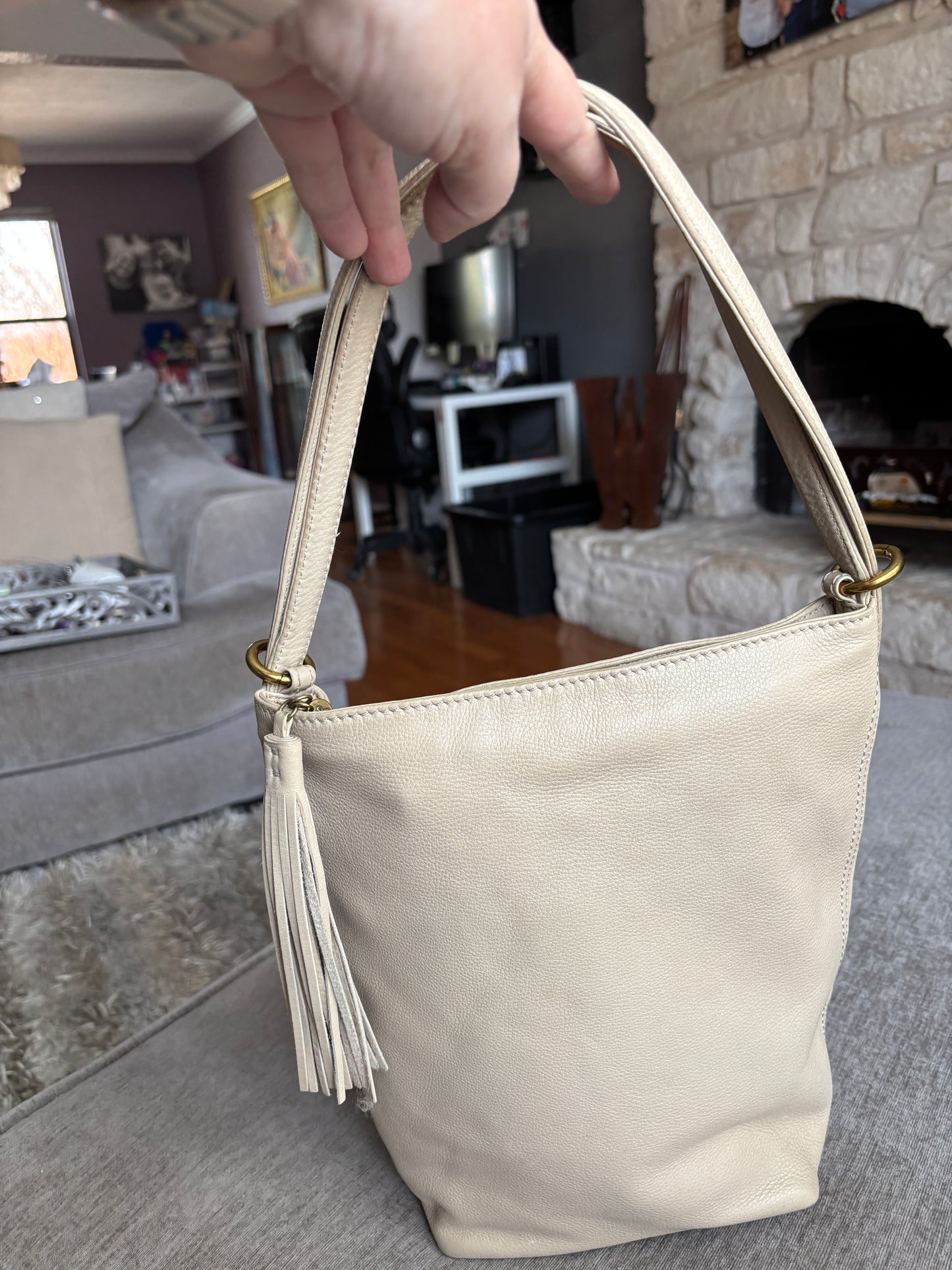 HOBO Convertible Leather Bag