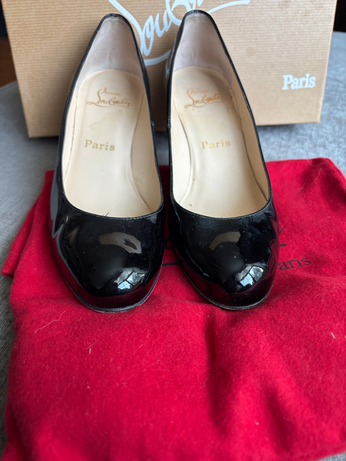 Louboutin Patent Leather Pumps