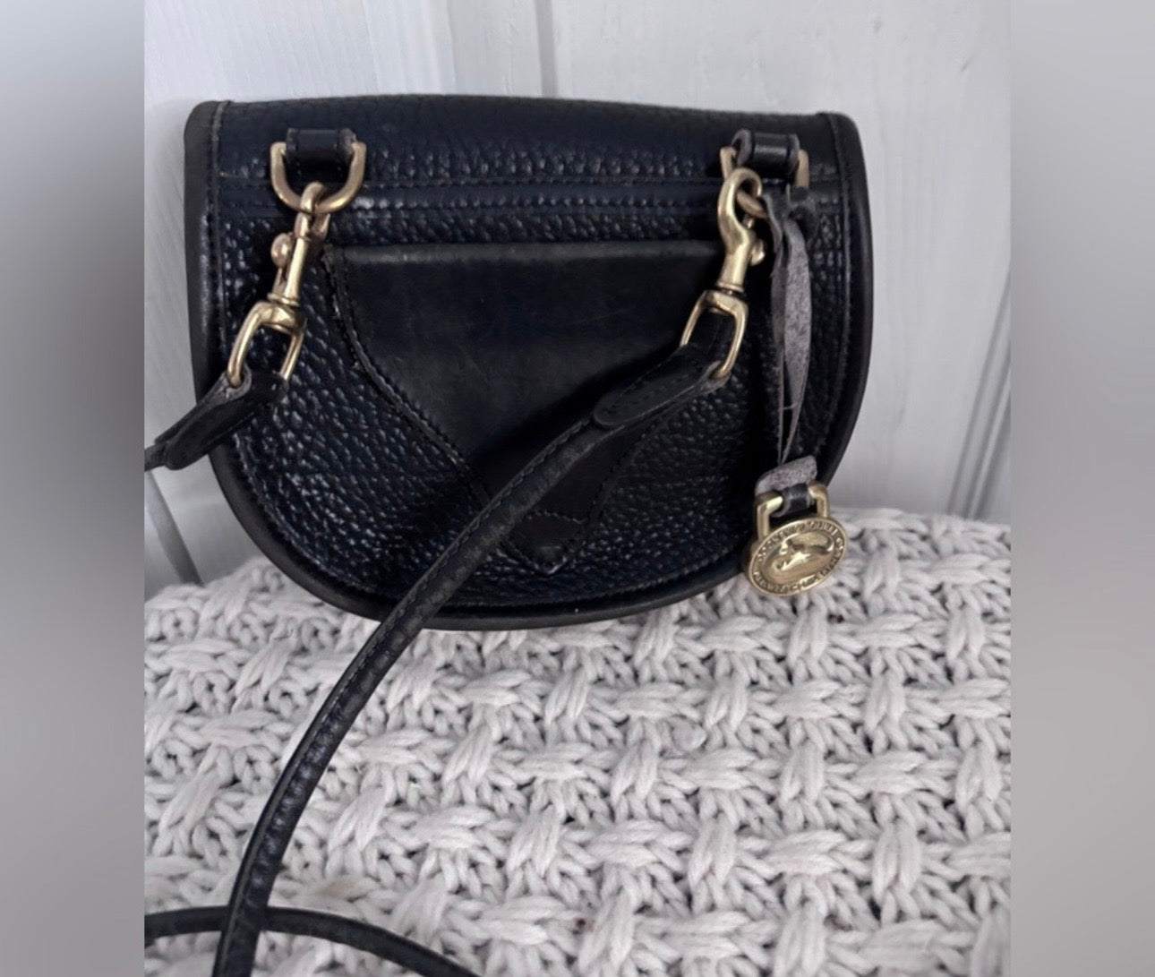 Vintage 1980’s Dooney & Bourke Mini Calvary Belt Bag