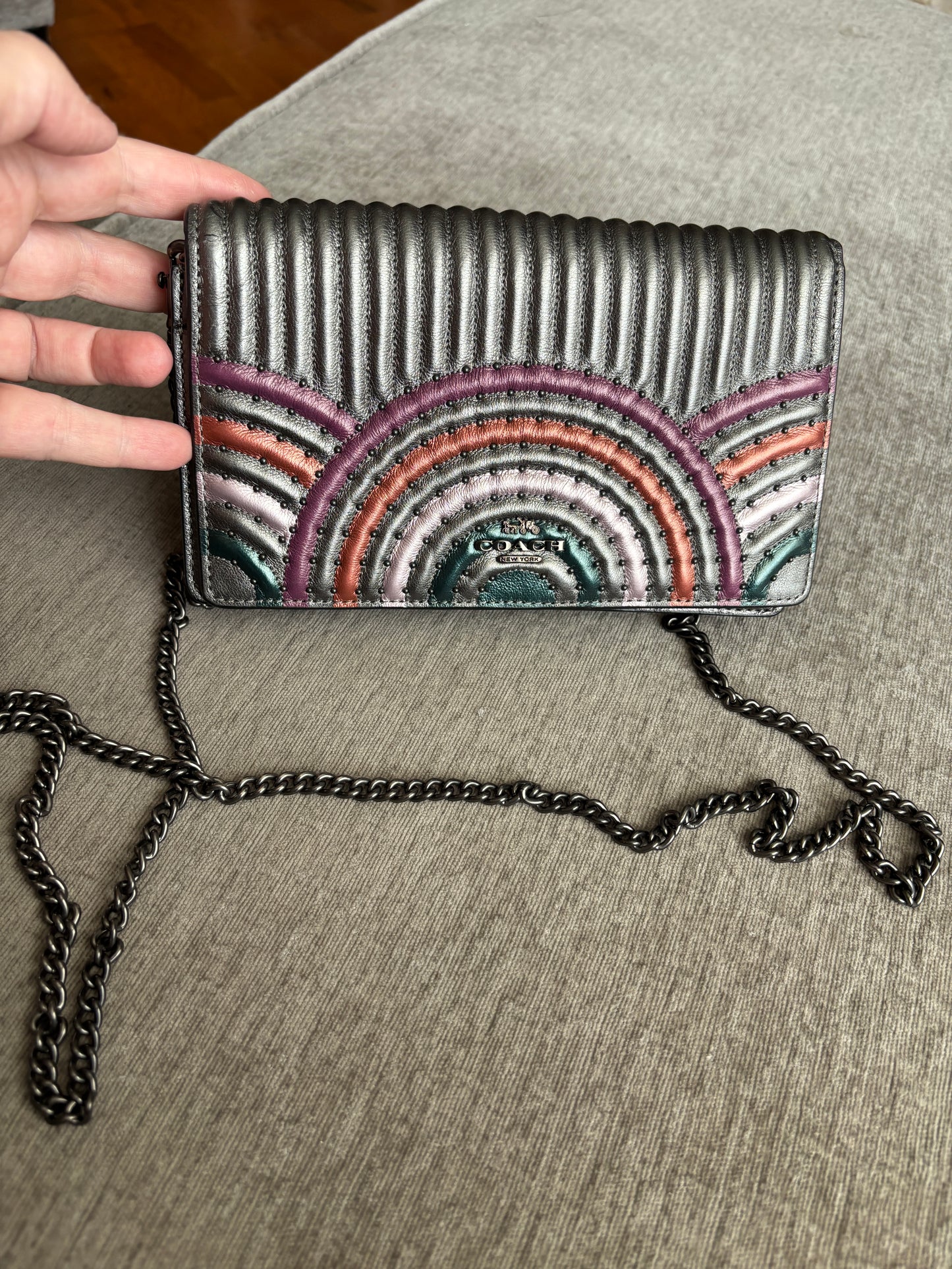 EUC Coach Callie Convertible Clutch